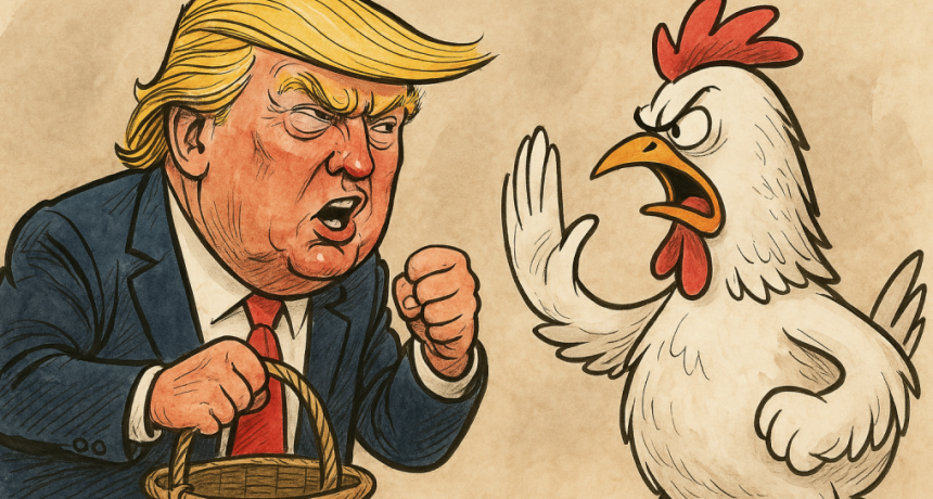 Trump no tiene huevos