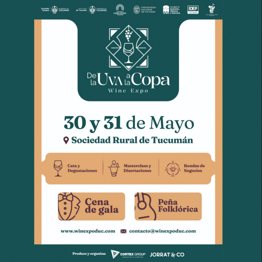 Este Fin de semana llega a tucuman, Wine Expo
